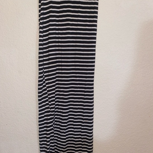 Heart & hips small striped Macy stretch tank green white dress - Picture 5 of 12